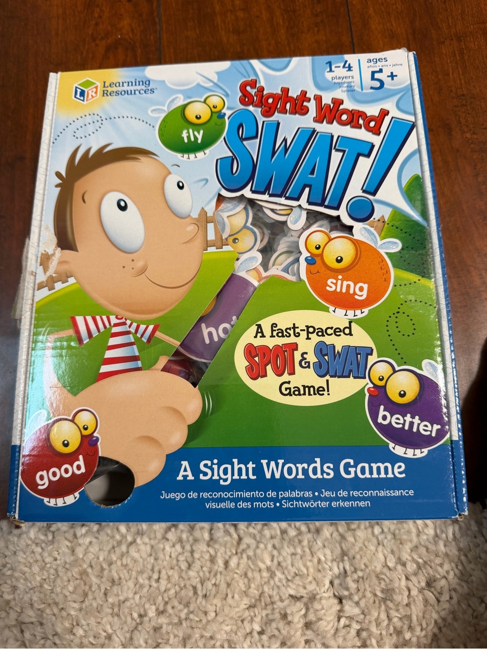 Sight Word Swat! Kids' Sight Words Game - Blue/Green